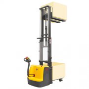 西林叉車之--行走式電動雙托盤堆垛車